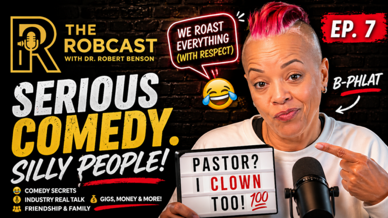 The RobCast PodCast Ep 7 B-Phlat and Rodney Johnson make you wanna laugh, seriously.